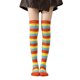 thumbnail image 1 of Calcetines altos a rayas para mujer, coloridos, por encima de la rodilla, retro, elásticos, para niñas, cosplay, disfraz de Lolita, 1 of 8