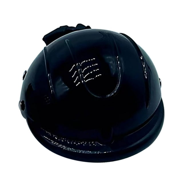 Esquirla Pet Helmet Adjustable Strap Adorable Dog Hard Hat for Hiking Small Dogs Cats S