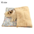 thumbnail image 1 of Tapis Chauffant pour Animaux, Couverture de Sommeil pour Chat, Lit pour Animaux en Peluche Douce, Tapis Réversible pour Chien Intérieur Extérieur, Lavable en Machine, 1 of 7