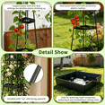 thumbnail image 3 of 2 Packs Raised Garden Bed Tomato Planter with Trellis, 57" Tomato Cages for Climbing Vegetables Plant, Self Watering Planters Box for Garden Pots for Patio Greenhouse Indoor Outdoor, 3 of 8