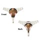 thumbnail image 3 of Balery Brown Bunny Tangas de Algodón para Mujer con Estampado – Ropa Interior Sexy, Transpirable, G-string-X-Small, 3 of 6