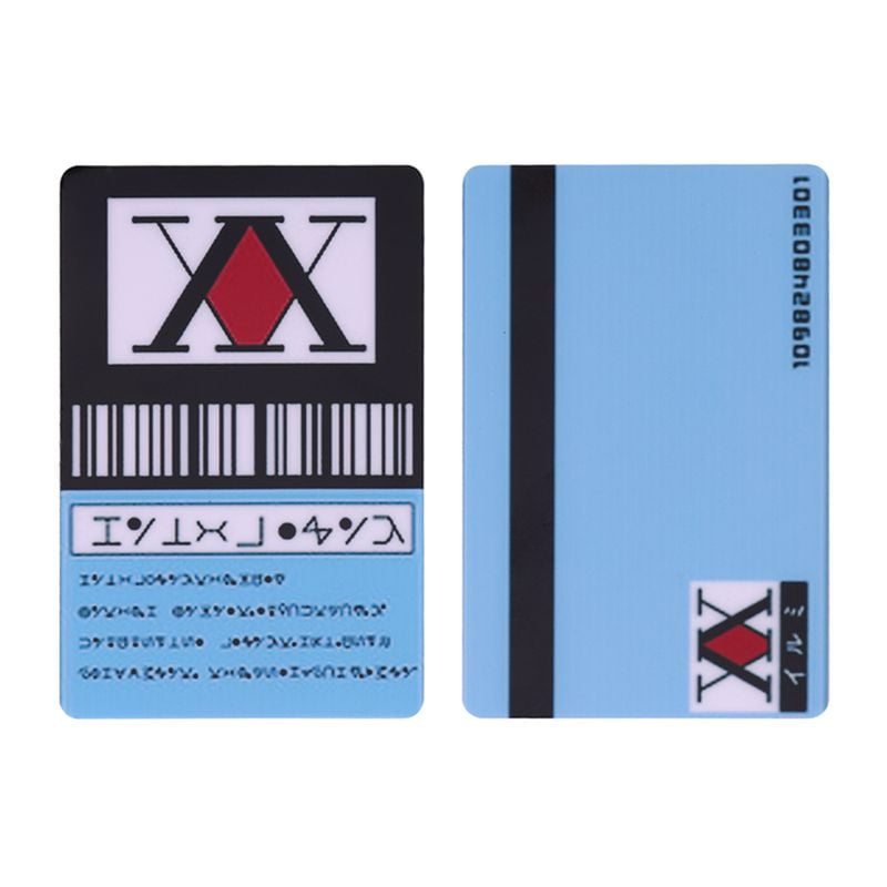 Hot Anime Hunter X Hunter 10 pc/set Card Paster IC Card Sticker Credit