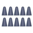 thumbnail image 1 of Inteprter 10 piezas Nib Caps Stylus resistente a los arañazos Silicona resistente al desgaste Pluma de pantalla táctil Cubierta de la punta de Electrónica Gary, 1 of 6