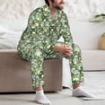thumbnail image 7 of Goofa Cute Frog for 2-piece Loungewear Set Men’s Sleepwear Set Soft PJs Cozy loungewear Comfy Sleep Set Winter Pajamas-Medium, 7 of 7