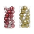 thumbnail image 2 of 30 piezas de adornos de bolas de Navidad, decoraciones colgantes para árboles de Navidad, 6 cm, 2 of 5