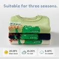 thumbnail image 2 of Baby Boy Girls Winter Fall Sweater Vest Knitted V-Neck Sleveeless Waistcoat Vest Dinosaur Cartoon Knitted Unisex Sweater, 2 of 6
