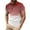 Red, variant on fatyb Men's Fashion Shirts Print Short Sleeve Golf Casual Shirts Button up Summer Beach Collar T-Shirts