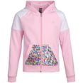 thumbnail image 5 of RBX Girls Sweatpants Set - 2 Piece Fleece Zip Up Girls Sweatshirt and Jogger Set (7-12), 5 of 7