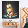 thumbnail image 4 of Calvin And Hobbes Tapestry Wall Hanging Blanket Soft Tablecloth Wall Hanging Tapestries Home Decor Posters for Home Dormitory, 4 of 8