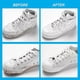 thumbnail image 4 of Crema limpiadora para zapatos blancos, quitamanchas, crema limpiadora multiusos para blanquear zapatos, con esponja para limpiar zapatos y zapatillas, 3 unidades, 4 of 5