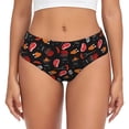 thumbnail image 1 of Fotbe BBQ Calzones Estampados para Mujer – Ropa Interior de Algodón, Cómoda, Suave y Elástica-3X-Large, 1 of 6