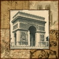 thumbnail image 3 of Studio Voltaire 12x12 Black Modern Framed Museum Art Print Titled - Paris Arch, 3 of 5