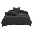 thumbnail image 2 of SUTENGDA Queen Comforter Set - 4 Pieces Bed in a Bag Set Solid Color  Bedding Sets Queen with All Season 1 Flat Sheet  1 Quilt cover And 2 Pillowcases, 2 of 9