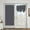 Grey, variant on LSLJS Door Curtains for Door Window Thermal Insulated Privacy Sidelight Curtains for Front Door 26 X 68 Inch Room Darkening Curtains Tie Up Shades, 26W X 68L, Door Curtain