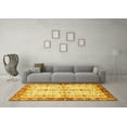 thumbnail image 3 of Ahgly Company Indoor Rectangle Oriental Yellow Traditional Area Rugs, 7' x 9', 3 of 4