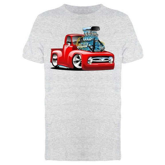 American Classic Red Hot Rod T-Shirt Men -Image by Shutterstock, Male Medium