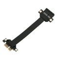 thumbnail image 2 of PCI Express X1 Adapter Cable, Fast Data Transfer PCIe 3.0 X1 Extension Cable with Stable Speed for Sound  Data Cards, 2 of 7