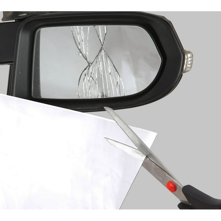 Auto Drive Cut and Stick Replacement Mirror, Super Slim Environmental  Plastic, Universal Vehicle, 1.6 oz 