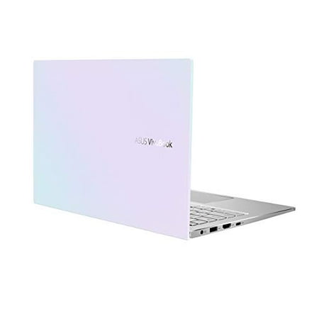 ASUS VivoBook S13 Thin and Light Laptop, 13.3 FHD Display, Intel Core i5-1035G1 CPU, 8GB LPDDR4X RAM, 512GB PCIe SSD, Windows 10 Home, Fingerprint Reader, Dreamy White, S333JA-DS51-WH (used)