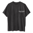 thumbnail image 2 of Women Casual Daily T-Shirts Round Neck Short Sleeve Loose Tee Tops, 2 of 2