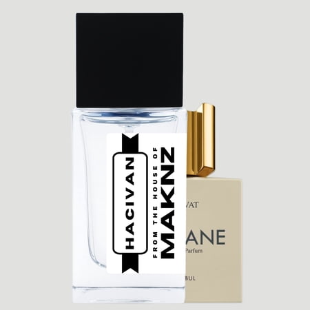 MAKNZ Hacivan Eau de Parfum, Inspired by Nishane Hacivat, Unisex Cologne, 1.7 oz / 50ml – Woody, Citrus, Mossy, Earthy, Fruity, Sweet, Fresh Spicy, Tropical, Patchouli, Aromatic Scent