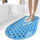 thumbnail image 4 of Xihbxyly Alfombrilla de Baño Extralarga, Pvc Antideslizante, Ventosas Resistentes, Diseño Hipoalergénico, Seguridad Eficaz En La Ducha, Lavable a Máquina, Fácil de Limpiar, 90 X 40 Cm, 4 of 7