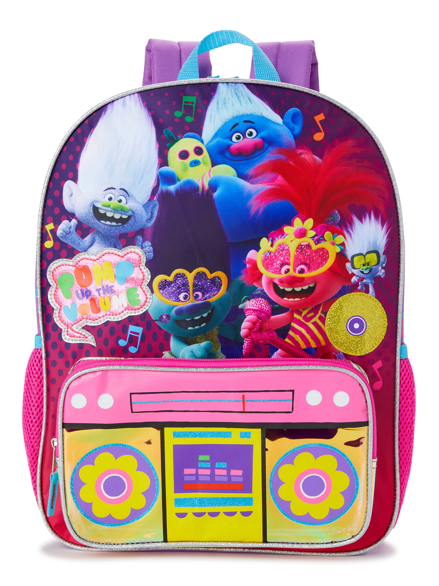 Dreamworks Trolls 12" Backpack Back to School Book Bag Kids Toddler Medium 