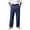 Dark Blue, variant on Gubotare Mens Jogger Pants Men's Baggy Sweatpants Wide Leg Sweat Pants Lounge Cotton Loose Elastic Drawstring Waist Pants with Pockets (Dark Green,M)