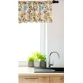 thumbnail image 3 of Ambesonne Cartoon Animal Window Valance, Musician Mascots, 54" X 12", Multicolor, 3 of 3