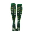 thumbnail image 4 of Unisex Lucky All Over Funny St Patricks Day Compression Socks for Women and Men, 4 of 6