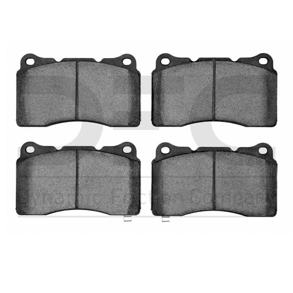 Dynamic Friction Company 5000 Advanced Brake Pads - Ceramic 1551-1743-00-Front Set For 2010-2016 Hyundai Genesis Coupe