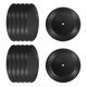 thumbnail image 1 of Registros de Vinilo en Blanco, Discos de Vinilo Falsos de 7 Pulgadas para Decoración Estética de Pared, Paquete de 20, Negro, 1 of 7