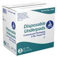 Dynarex 1340 Disposable UnderPad, DHF10 Tissue Fill, 2 Ply, Medical