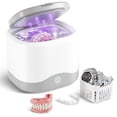 thumbnail image 4 of KFFKFF Sonic Wash Device, 200ML Capacity for Dental Care, UV Sanitization, 30W Power for Cleaning Dentures, Aligners, Braces, Mouthpieces, Toothbrush and Shaver Attachments, Jewelry, 4 of 9