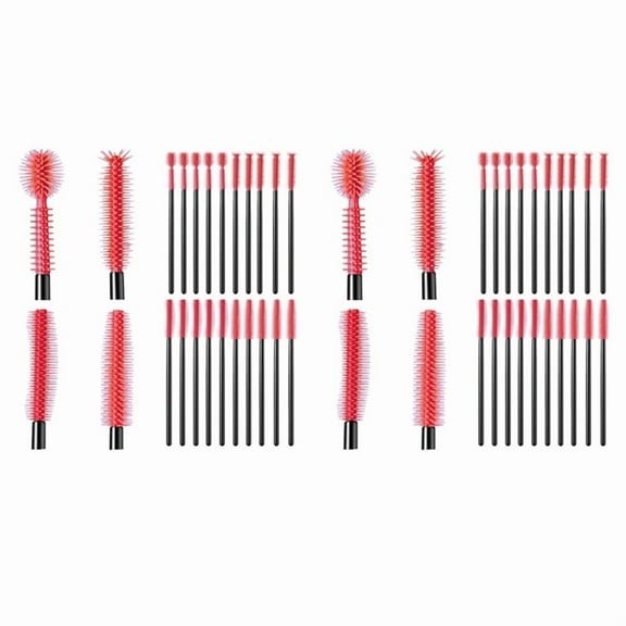 40 Pcs Cranny Sewing Machine Cleaning Brushes, Reusable Silicone Dense Bristles Cleaning Brushes for Sewing Machine