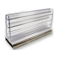 thumbnail image 3 of Large Clear Magnetic Card Grip Sign Holder for Gondola, Metal Shelves & Pallet Racks, 10 Pack, 3 of 6