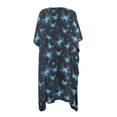 thumbnail image 5 of Xoenoiee Blue Butterfly Pattern Summer Kimonos for Women Boho Half Sleeve Flowy Cardigans Swimsuit Beach Cover Ups for Women Swimwear Beachwear, 5 of 7