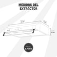 thumbnail image 4 of Campana Extractora De Cocina Tipo Pared Slim Era 75 Cm, 4 of 6