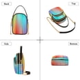 thumbnail image 3 of ALAZA Chain Crossbody Bags for Women Abstract Rainbow Shoulder Handbag Phone Purse, 3 of 5
