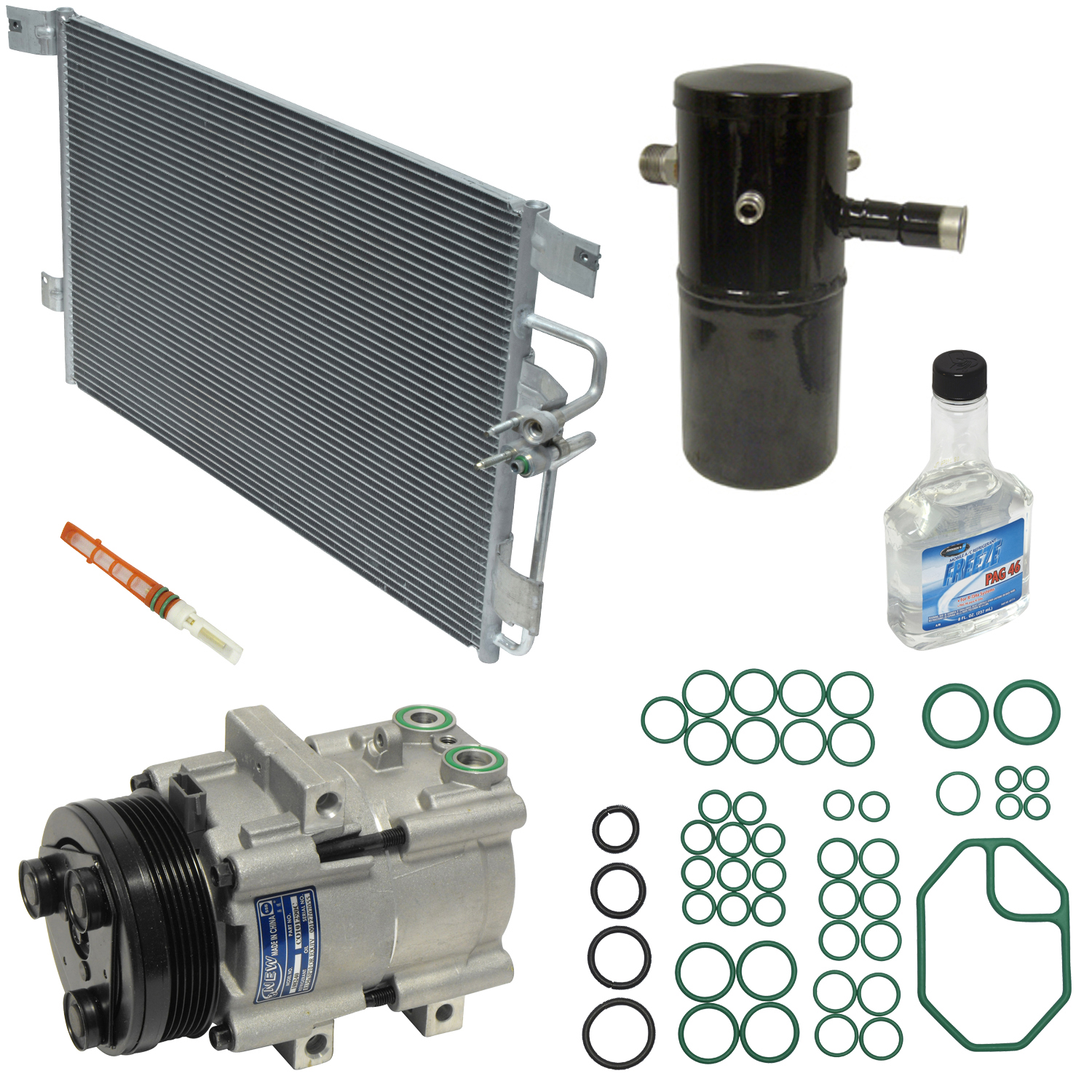 AC Condenser A/C Air Conditioning for Crown Victoria Grand Marquis Town Car New MOTORS Automotive