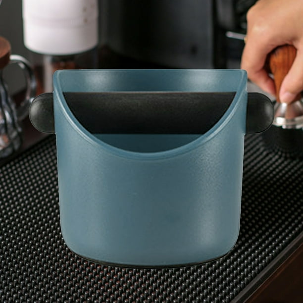 Mini Coffee Knock Box Hogar Espresso Grounds Cubo para café (verde oscuro) Ehuebsd Libre de BPA