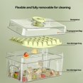 thumbnail image 4 of Drppepioner Kitchen Utensils & Gadgets-Ice Cubes Mould Food Grade Press Ice Cubes Household Large Capacity Ice Storage Box with Lid Ice Cubes Fruit Ice Box, 4 of 6