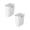 White, variant on 1 Pc Plastic Trash Can, Heavy Duty Waste Basketbin, Plastic Waste Basket, Garbage Can Container Rubbish Trash Bin, Compact Slim Waste Basket for Home Bathroom Kitchen, 5.35"x9.45"x8.27", Green