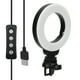 thumbnail image 4 of Luz de relleno para selfies Jadeshay anillo de luz LED regulable 4 pulgadas Negro, 4 of 8