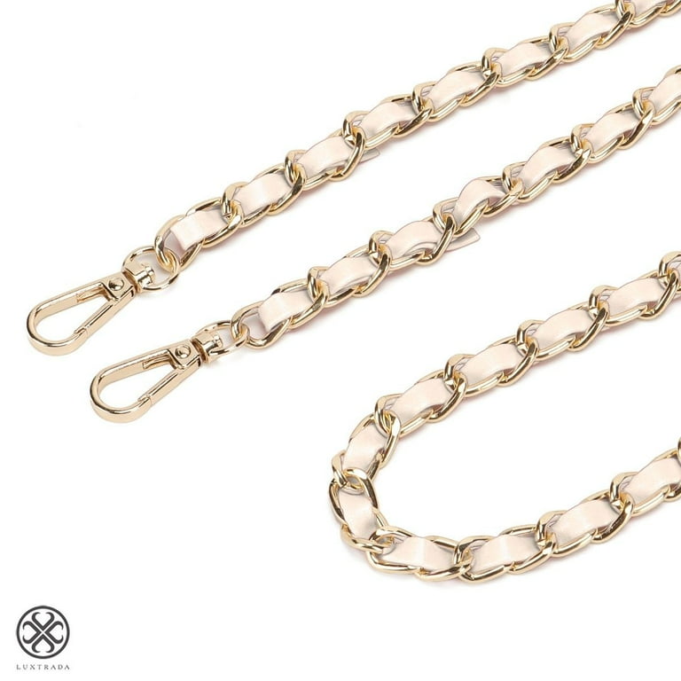 Luxtrada 47 Purse Chain Strap-Handbags Replacement Chains Metal