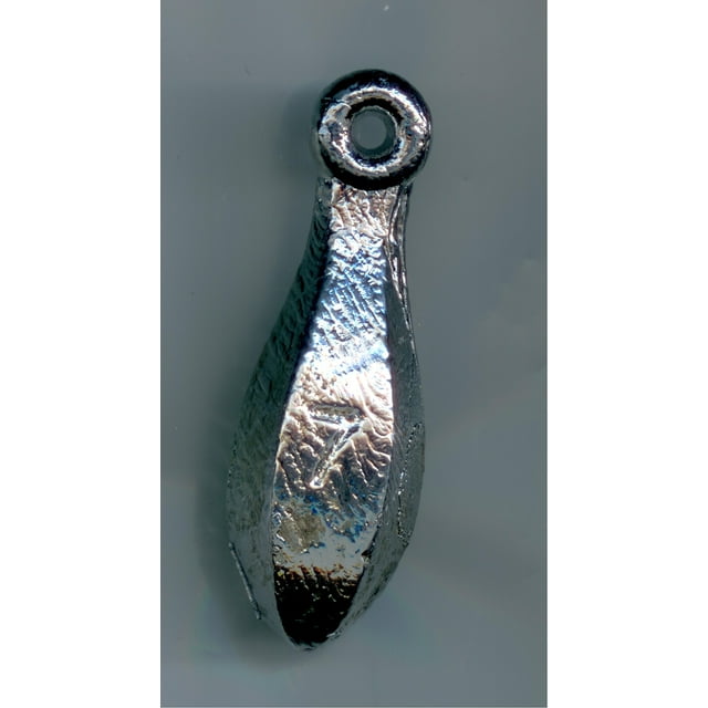 S & J's TACKLE BOX 7 oz Lead Bank Weights - 10 PER Pack