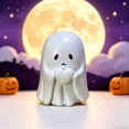 thumbnail image 5 of Halloween Ghost Figurine, Holding-Heart Cute Ghost, Funny Ghost Statue Halloween Decor for Gift, Cute Spooky Tabletop Ornament for Home, Mantle, Desk & Party Decoration, 5 of 6