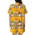 thumbnail image 3 of Lsque Cute Gnomes Halloween Women's Short-Sleeved Pajama Set - 2 Piece Soft and Lightweight Sleepwear Set-Medium, 3 of 9