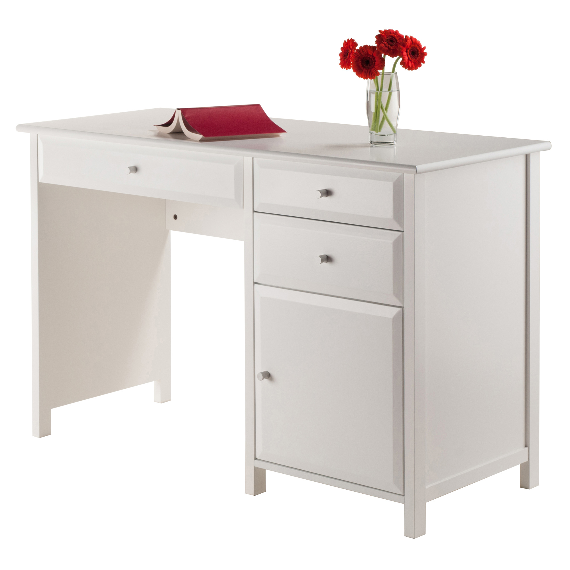 Winsome Delta Office Writing Desk, White Finish