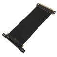 thumbnail image 1 of PCIE 3.0 X16 Riser Cable, 90 Portable EMI Shielding 128Gbp/s 20cm Cable Length GPU Extension Cable  For RTX2060, 1 of 8
